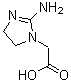 CAS # 35404-50-3, 2-Amino-4,5-dihydro-1H-imidazole-1-acetic acid, 1-Carboxymethyl-2-iminoimidazolidine, 2-(2-Iminoimidazolidin-1-yl)acetic acid, 2-Imino-1-imidazolidineacetic acid, AM 285, Cyclocreatine