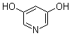 structure of CAS# 3543-02-0, 3,5-吡啶二醇
