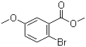 structure of CAS# 35450-36-3, 2-溴-5-甲氧基苯甲酸甲酯