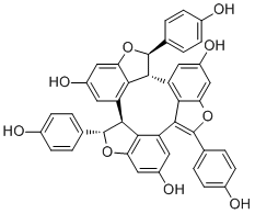 Caraphenol A molecular structure (CAS 354553-35-8)