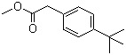 对叔丁基苯乙酸甲酯分子结构 (CAS 3549-23-3)