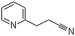 structure of CAS# 35549-47-4, 2-Cyanoethylpyridine
