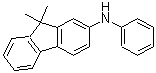 N-(9,9-二甲基芴-2-基)苯胺分子结构 (CAS 355832-04-1)