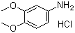 structure of CAS# 35589-32-3, 3,4-二甲氧基苯胺盐酸盐