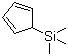 structure of CAS# 3559-74-8, 2,4-Cyclopentadien-1-yltrimethylsilane