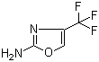 structure of CAS# 35629-71-1, 2-氨基-4-(三氟甲基)恶唑