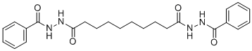 癸二酸二苯基二酰肼分子结构 (CAS 35658-27-6)