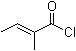 structure of CAS# 35660-94-7, 反式-2-甲基-2-丁烯酰氯