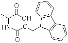structure of CAS# 35661-39-3, Fmoc-L-alpha-Alanine