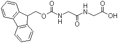 structure of CAS# 35665-38-4, N-芴甲氧羰基-甘氨酰-甘氨酸