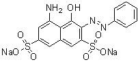 structure of CAS# 3567-66-6, 酸性红 33