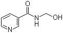 structure of CAS# 3569-99-1, N-羟甲基烟酰胺
