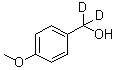 alpha,alpha-Dideutero-4-methoxybenzyl alcohol molecular structure (CAS 35693-15-3)