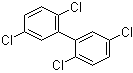 structure of CAS# 35693-99-3, 2,2',5,5'-四氯-1,1'-联苯