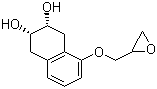 CAS 登录号：35697-15-5, 顺式-1,2,3,4-四氢-5-环氧丙氧基-2,3-萘二醇