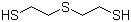 2,2'-硫代双(乙硫醇)分子结构 (CAS 3570-55-6)