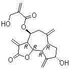 菜蓟苦素分子结构 (CAS 35730-78-0)