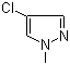 structure of CAS# 35852-81-4, 4-氯-1-甲基吡唑