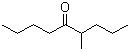 4-甲基-5-壬酮分子结构 (CAS 35900-26-6)