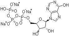 structure of CAS# 35908-31-7, Inosine-5'-triphosphate trisodium salt