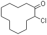 structure of CAS# 35951-28-1, 2-Chlorocyclododecanone