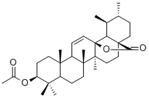 CAS 登录号：35959-08-1, 3-乙酰氧基-11-乌苏烯-28,13-内酯