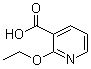 2-乙氧基-3-吡啶羧酸分子结构 (CAS 35969-54-1)