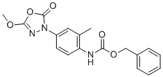 CAS # 359714-55-9, CAY10499, Magl-IN-5,benzyl N-[4-(5-methoxy-2-oxo-1,3,4-oxadiazol-3-yl)-2-methylphenyl]carbamate