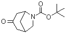 N-(叔丁氧羰基)-6-氮杂双环[3.2.1]辛烷-3-酮分子结构 (CAS 359779-74-1)