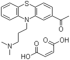 structure of CAS# 3598-37-6, Acepromazine maleate