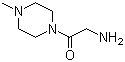 structure of CAS# 359821-43-5, 2-Amino-1-(4-methylpiperazin-1-yl)ethanone