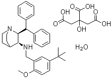 structure of CAS# 359875-09-5, 马罗皮坦柠檬酸盐水合物