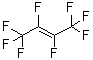 structure of CAS# 360-89-4, 八氟-2-丁烯