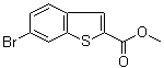 6-溴苯并噻吩-2-羧酸甲酯分子结构 (CAS 360576-01-8)