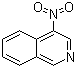 structure of CAS# 36073-93-5, 4-硝基异喹啉