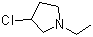 structure of CAS# 3608-70-6, 3-氯-1-乙基吡咯烷
