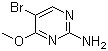 structure of CAS# 36082-45-8, 2-Amino-5-bromo-4-methoxypyrimidine