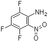 structure of CAS# 361-39-7, 3,4,6-三氟-2-硝基苯胺