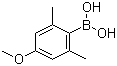 2,6-二甲基-4-甲氧基苯硼酸分子结构 (CAS 361543-99-9)
