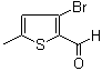 CAS # 36155-82-5, 3-Bromo-5-methyl-2-thiophenecarboxaldehyde