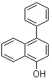 structure of CAS# 36159-76-9, 4-Phenyl-1-naphthalenol