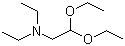 二乙氨基乙醛缩二乙醇分子结构 (CAS 3616-57-7)
