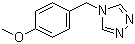 structure of CAS# 36175-43-6, 4-(4-Methoxybenzyl)-4H-1,2,4-triazole