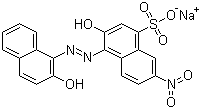 structure of CAS# 3618-58-4, 媒介黑 1
