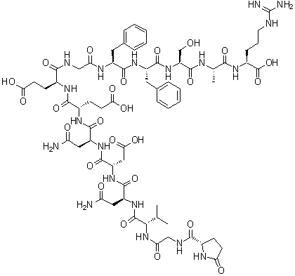 structure of CAS# 36204-23-6, 血纤维蛋白肽 B