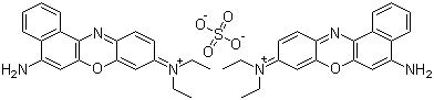 structure of CAS# 3625-57-8, 尼罗蓝 A