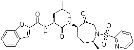 CAS 登录号：362507-64-0, N-[(1S)-1-[[[(4R,7S)-六氢-7-甲基-3-氧代-1-(2-吡啶磺酰基)-1H-氮杂卓-4-基]氨基]甲酰基]-3-甲基丁基]-2-苯并呋喃甲酰胺
