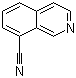 8-异喹啉甲腈分子结构 (CAS 362606-11-9)