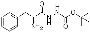 CAS 登录号：36261-38-8, (S)-2-(2-氨基-1-氧代-3-苯基丙基)肼基羧酸叔丁酯
