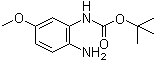 structure of CAS# 362670-09-5, (2-氨基-5-甲氧基苯基)氨基甲酸叔丁酯
